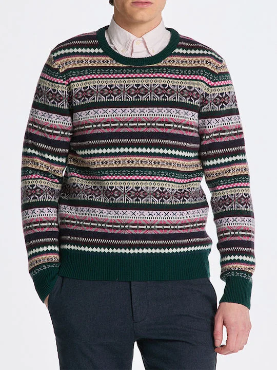 Gant - MULTI COLOUR FAIR ISLE C-NECK Gant - MULTI COLOUR FAIR ISLE C-NECK
