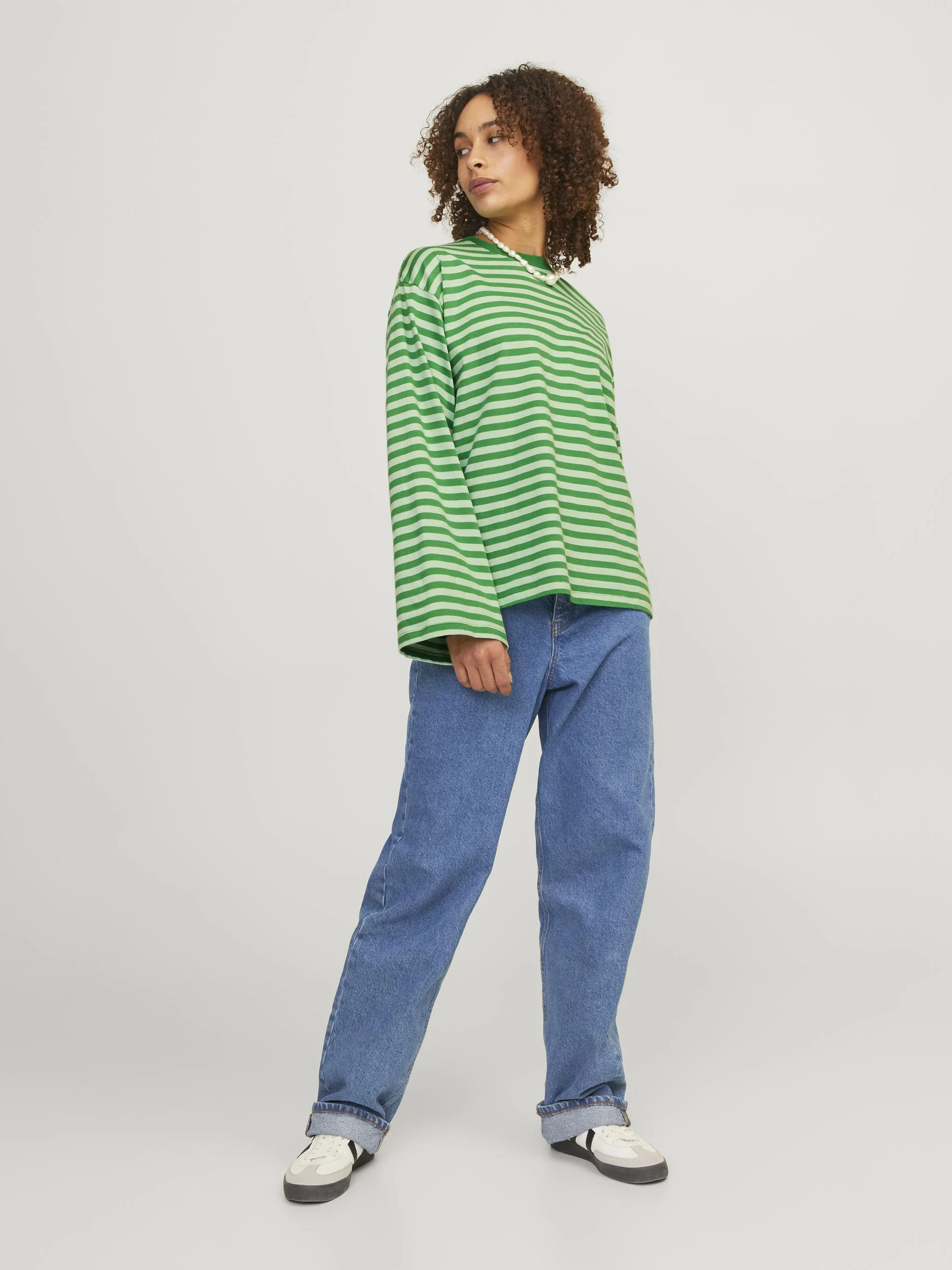 JJXX - JXAMALIE RLX LS STRIPE TEE JRS JJXX - JXAMALIE RLX LS STRIPE TEE JRS