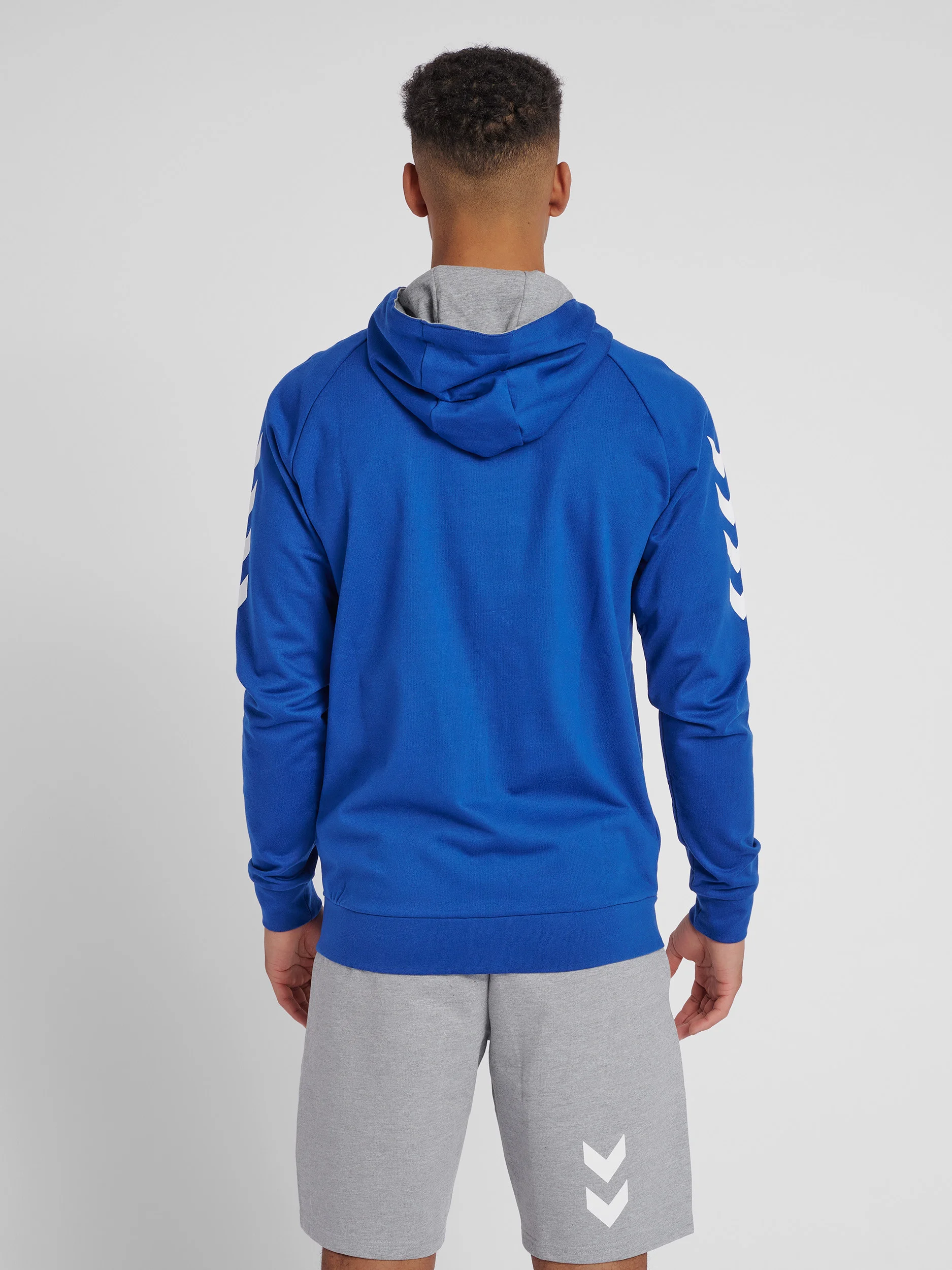 HUMMEL - HMLGO COTTON ZIP HOODIE HUMMEL - HMLGO COTTON ZIP HOODIE