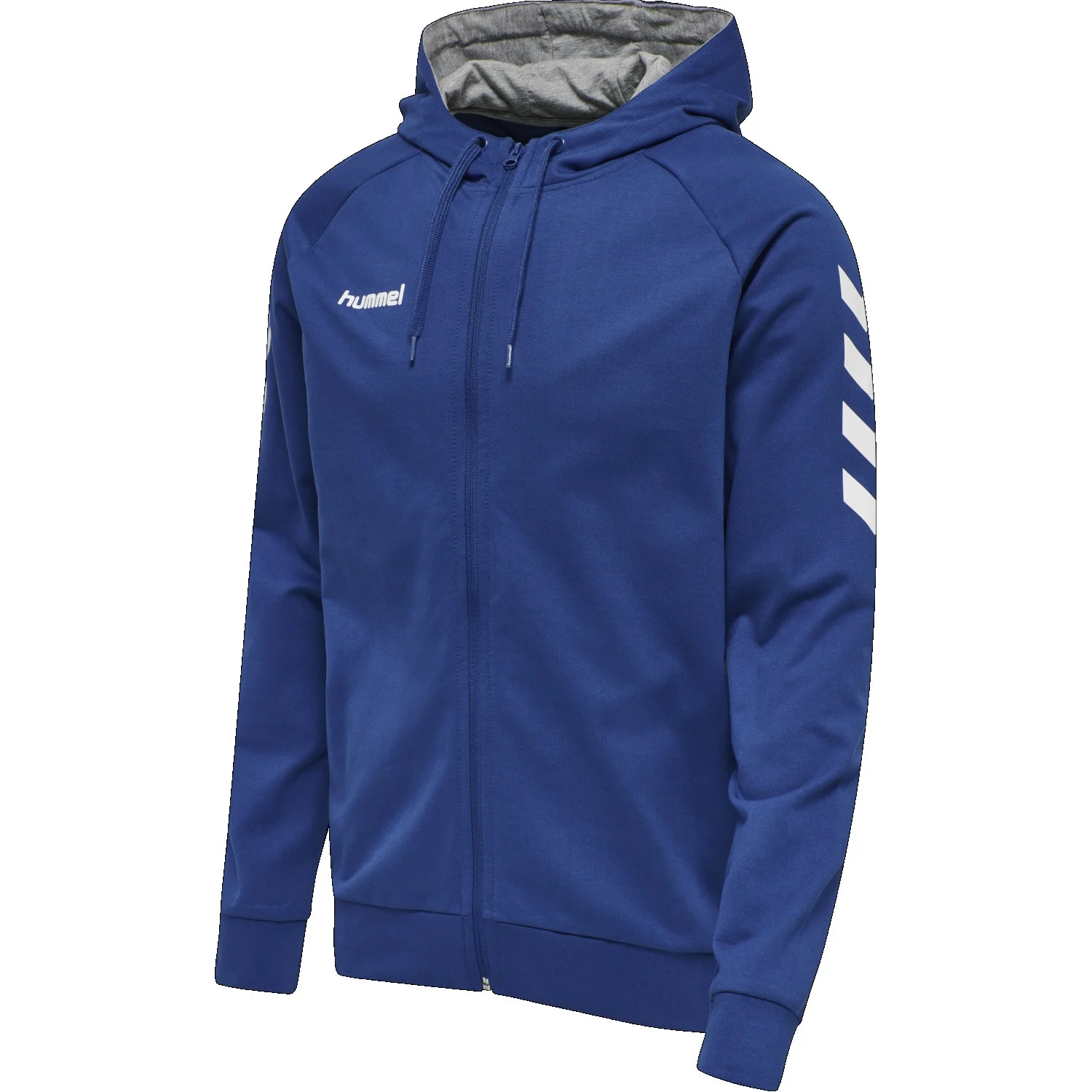 HUMMEL - HMLGO COTTON ZIP HOODIE HUMMEL - HMLGO COTTON ZIP HOODIE