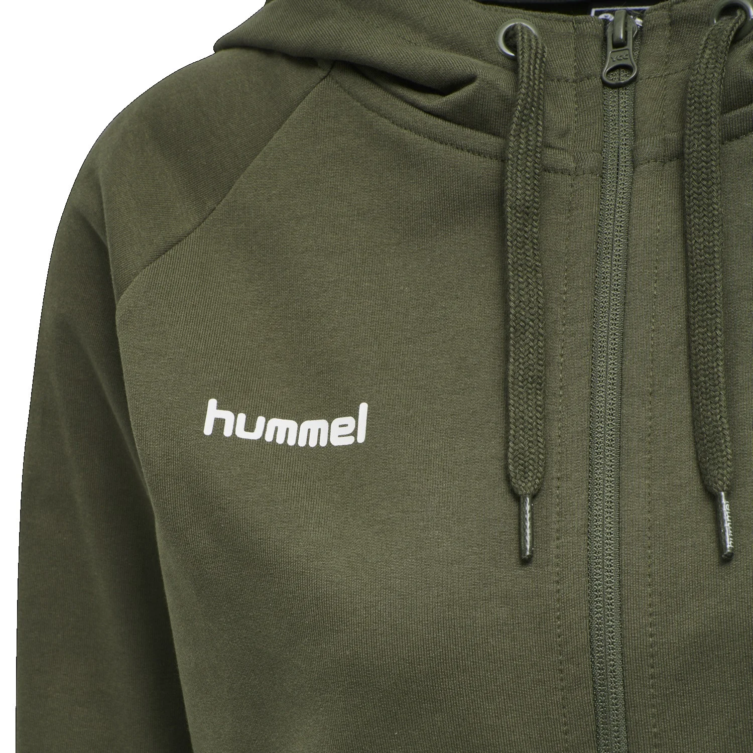HUMMEL - GO COTTON ZIP HOODIE HUMMEL - GO COTTON ZIP HOODIE
