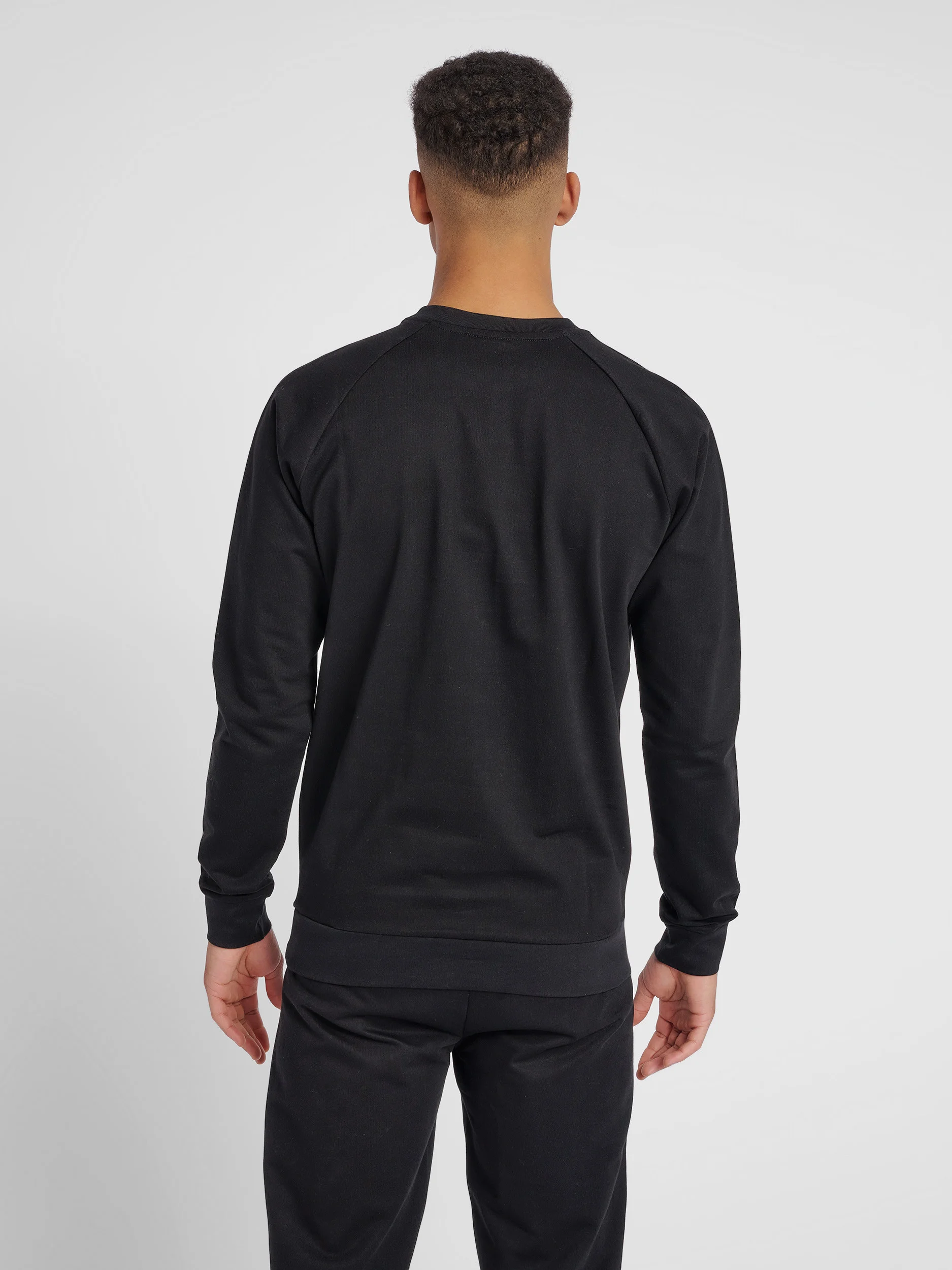 HUMMEL - GO COTTON LOGO SWEATSHIRT HUMMEL - GO COTTON LOGO SWEATSHIRT