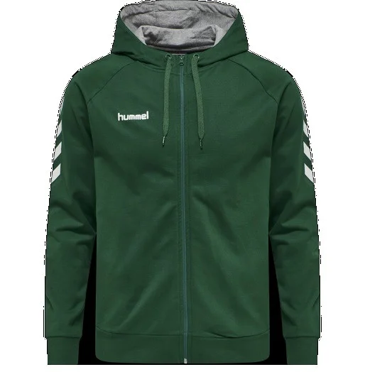 HUMMEL - HMLGO COTTON ZIP HOODIE HUMMEL - HMLGO COTTON ZIP HOODIE