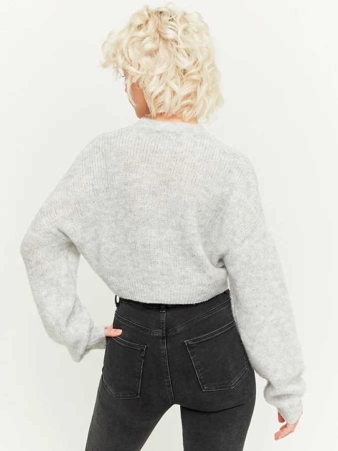 Tally Weijl - GREY KNIT JUMPER 2