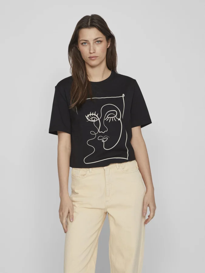 VILA - VISYBIL FACE S/S...