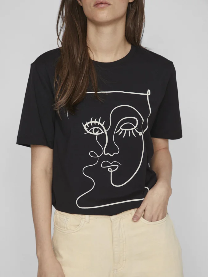 VILA - VISYBIL FACE S/S... 2