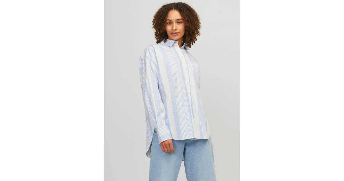 Vero Moda VMKAS LS V-NECK WVN GA NOOS - Blouse - forest night