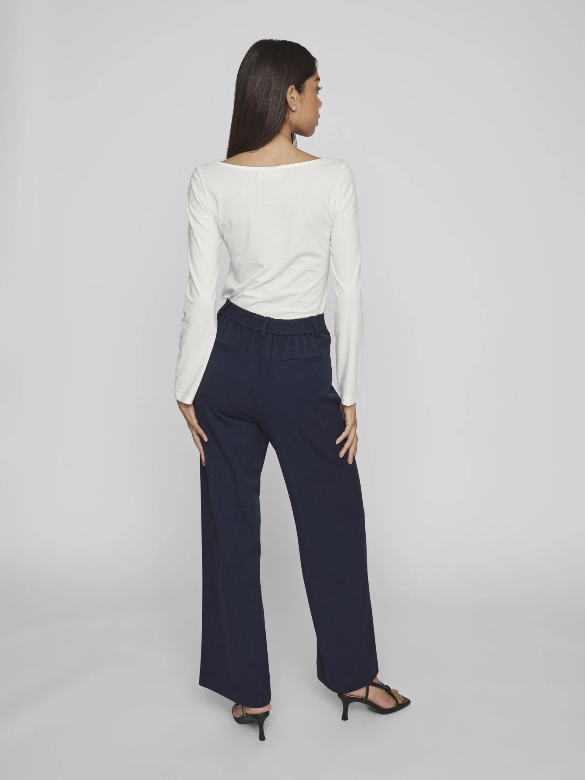 VILA - VIVARONE HW WIDE PANT - NOOS VILA - VIVARONE HW WIDE PANT - NOOS