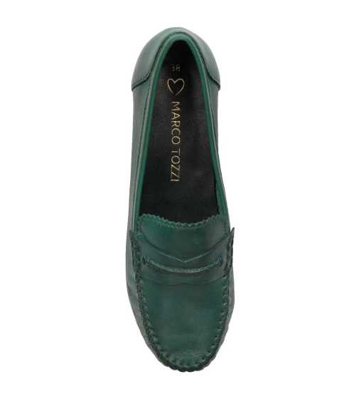 Mocassini Donna Pianta Larga Pohodlné Kožené Mokasíny Marco Tozzi 2 2 24225 20 | ObuvZóna.cz Mocassini Donna Con Tacco