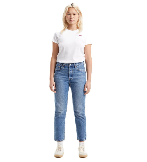 Pantalón largo Levi's 501 Crop 26 Inch mujer