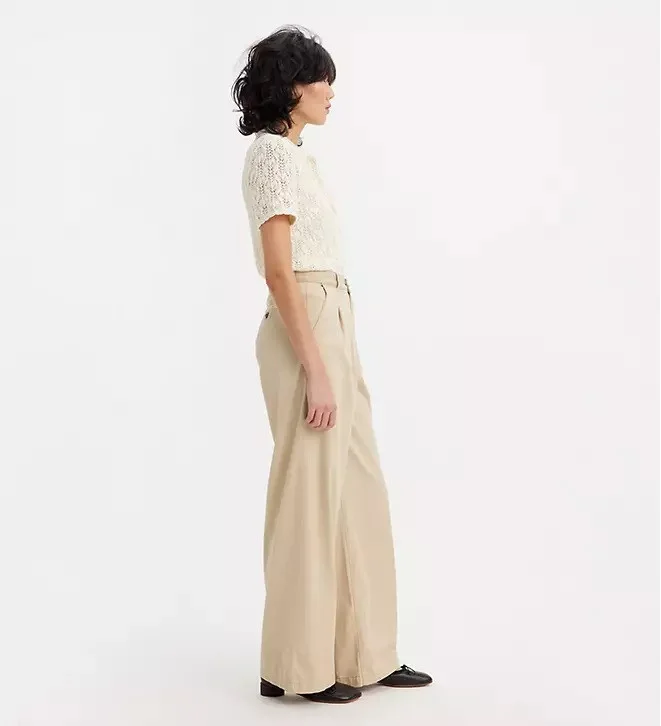 Levis® - Pleated Wideleg Trouser Levis® - Pleated Wideleg Trouser