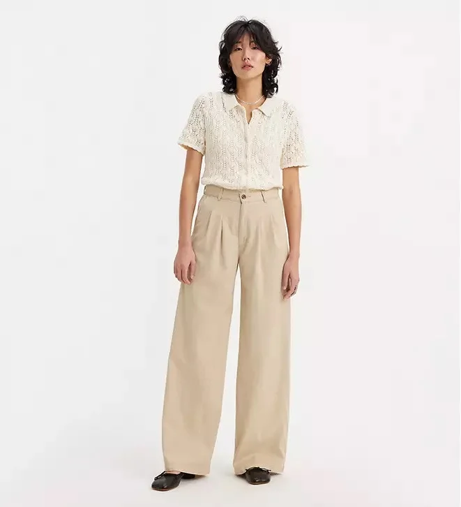 Levis® - Pleated Wideleg Trouser Levis® - Pleated Wideleg Trouser