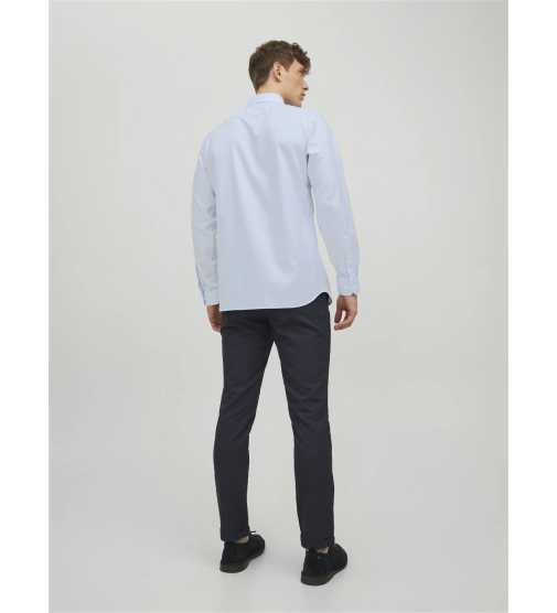Jack & Jones Jprblaparker – Camicia Da Lavoro Uomo, Vestibilità Aderente, Puro Cotone – Collezione Autunno/Inverno