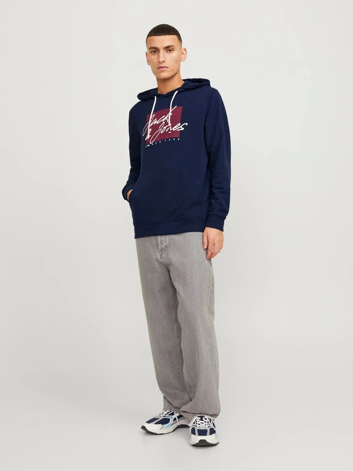 Jack & Jones - JJZURI SWEAT HOOD Jack & Jones - JJZURI SWEAT HOOD
