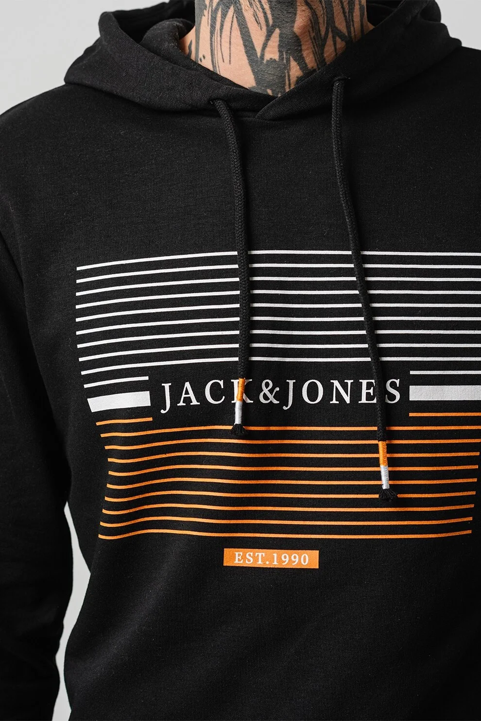 Jack & Jones - JJCYRUS SWEAT HOOD Jack & Jones - JJCYRUS SWEAT HOOD