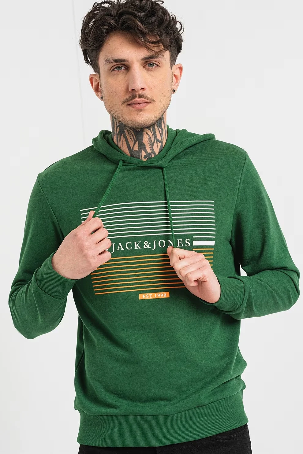Jack & Jones - JJCYRUS SWEAT HOOD Jack & Jones - JJCYRUS SWEAT HOOD