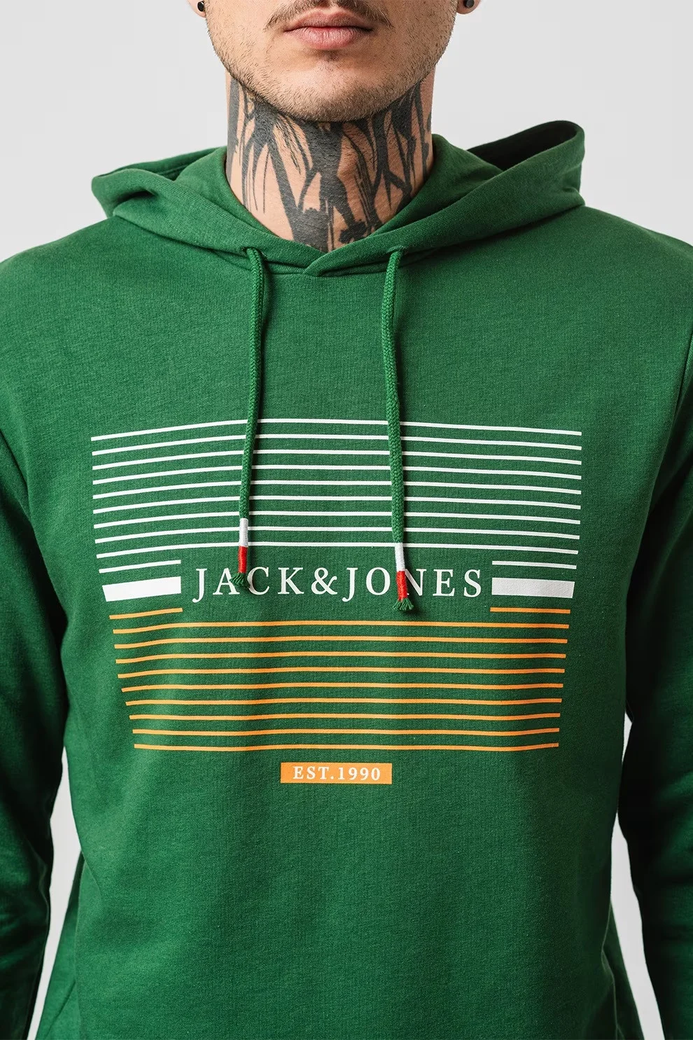 Jack & Jones - JJCYRUS SWEAT HOOD Jack & Jones - JJCYRUS SWEAT HOOD
