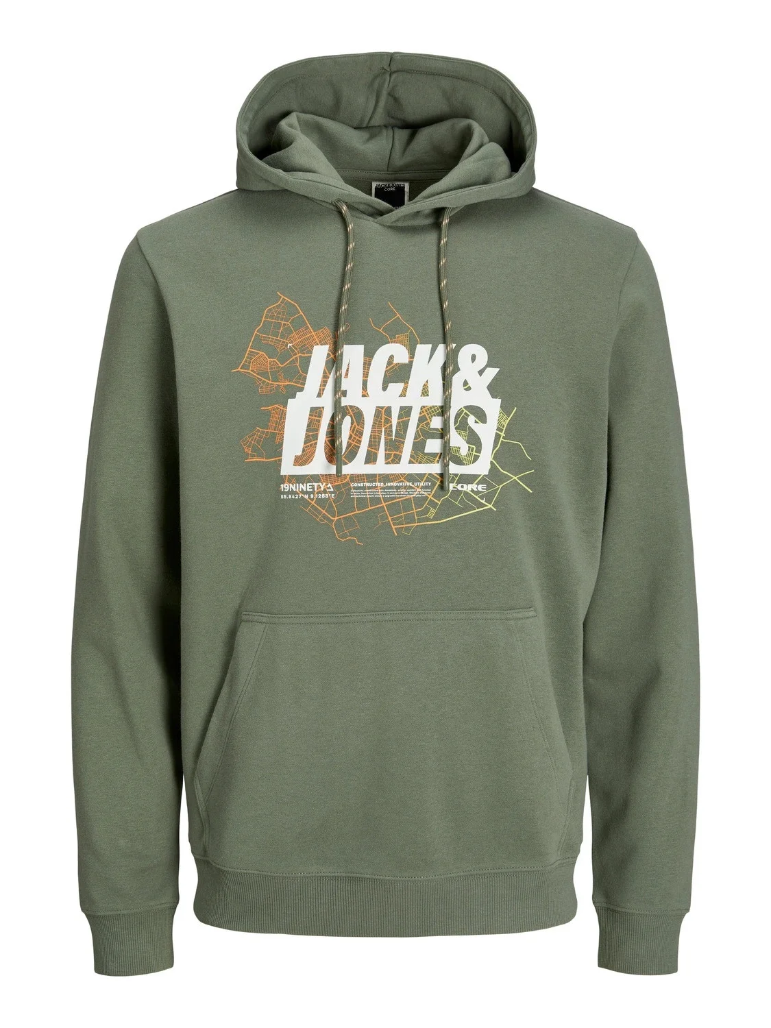 Jack & Jones - JCOMAP LOGO SWEAT HOOD SN Jack & Jones - JCOMAP LOGO SWEAT HOOD SN
