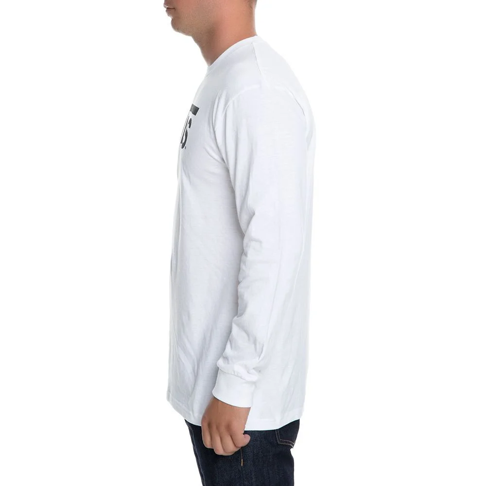 VANS - VANS MN CLASSIC LS WHITE/BLACK VANS - VANS MN CLASSIC LS WHITE/BLACK