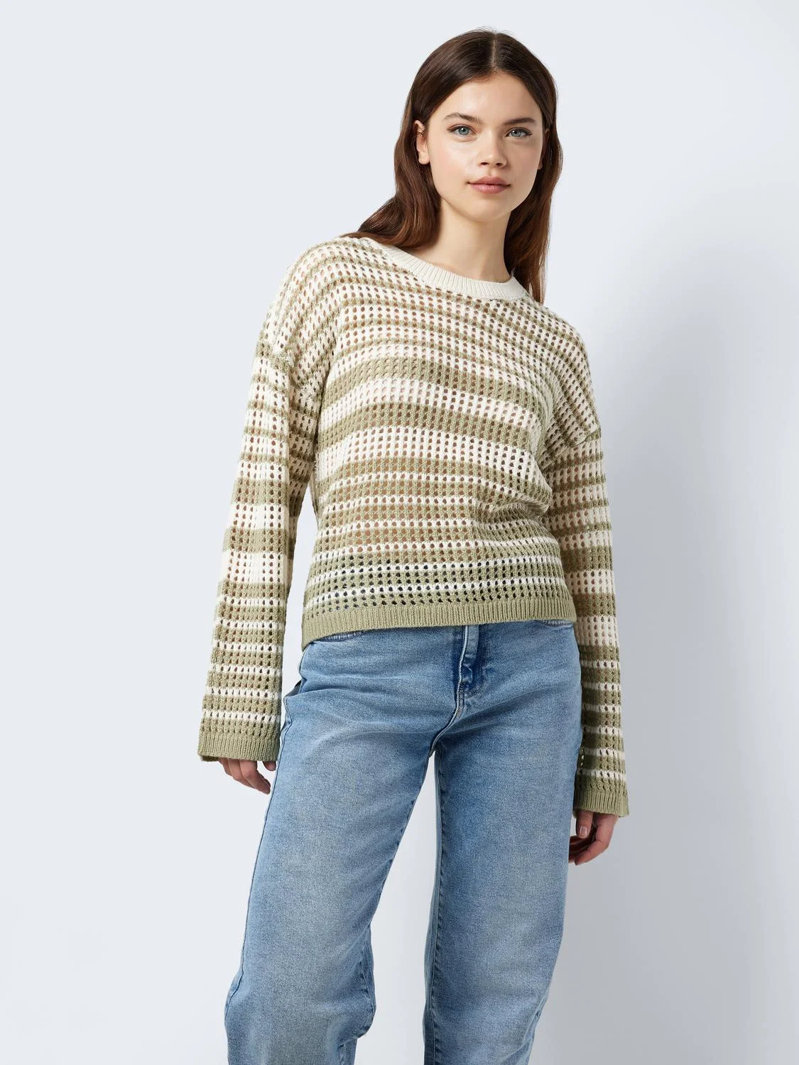 Noisy May - NMJOLA L/S O-NECK KNIT DD Noisy May - NMJOLA L/S O-NECK KNIT DD