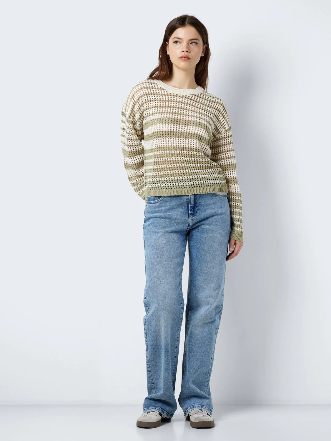 Noisy May - NMJOLA L/S O-NECK KNIT DD Noisy May - NMJOLA L/S O-NECK KNIT DD