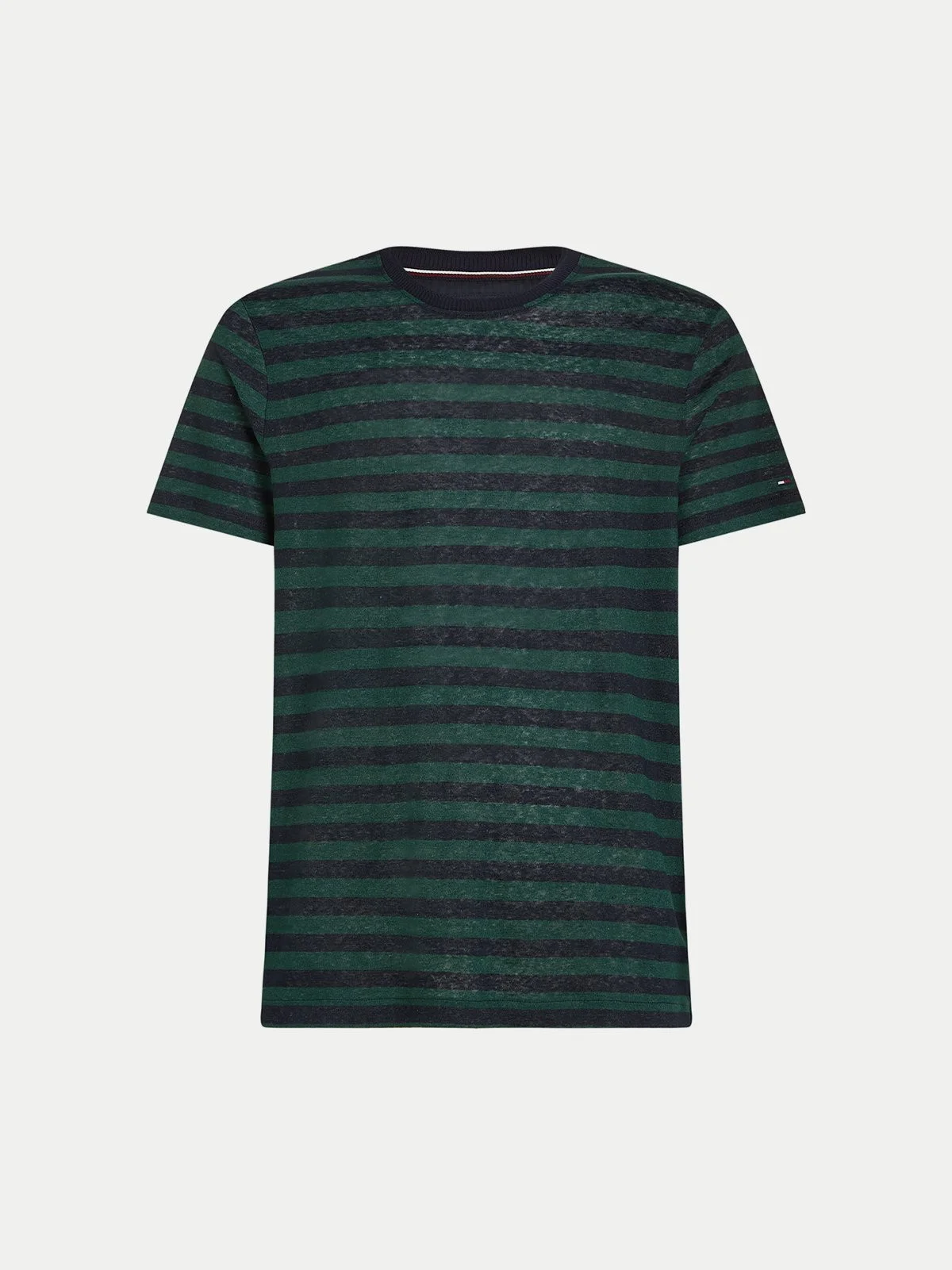 Tommy Hilfiger - DC STRIPE LINEN TEE Tommy Hilfiger - DC STRIPE LINEN TEE