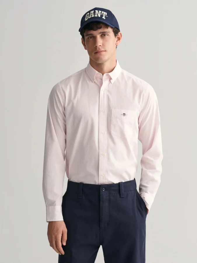 Gant - REG POPLIN BANKER SHIRT
