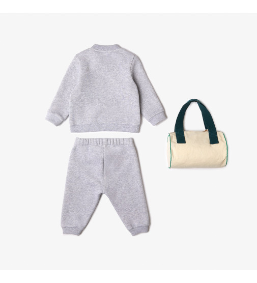 Lacoste - Baby Lacoste Organic Cotton Jogger Set Size 18 MONTH