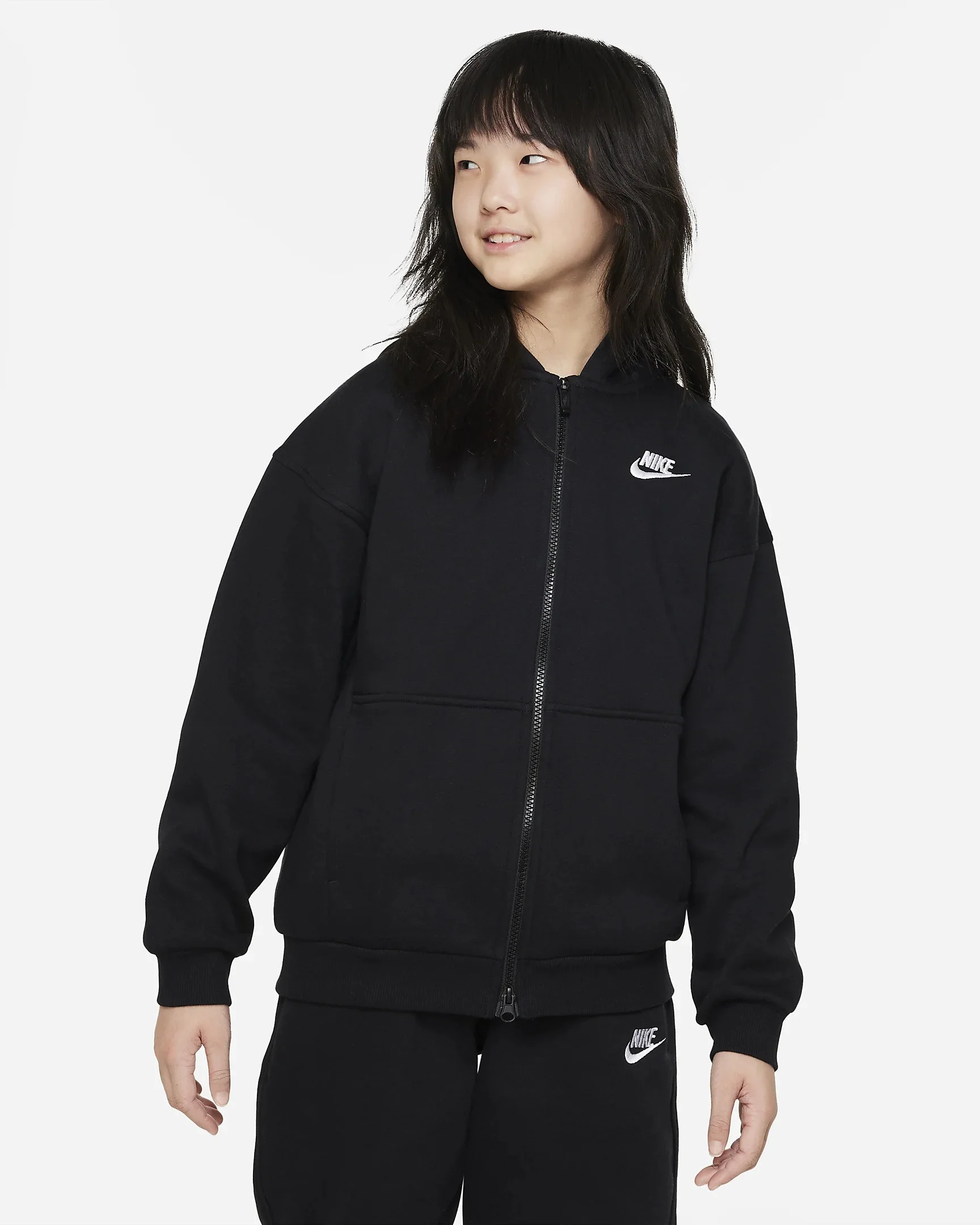 NIKE - G NSW CLUB FLC OVRSZD FZ LBR NIKE - G NSW CLUB FLC OVRSZD FZ LBR