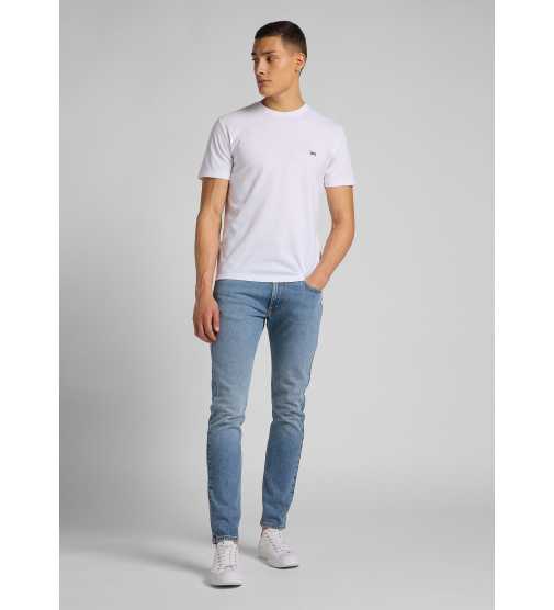 Lee Herren T‑Shirt Mit Logo‑Patch – Regular Fit, 100% Baumwolle, Langarm