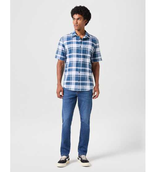 Wrangler 1 PKT SHIRT - Camicia - blue/blu