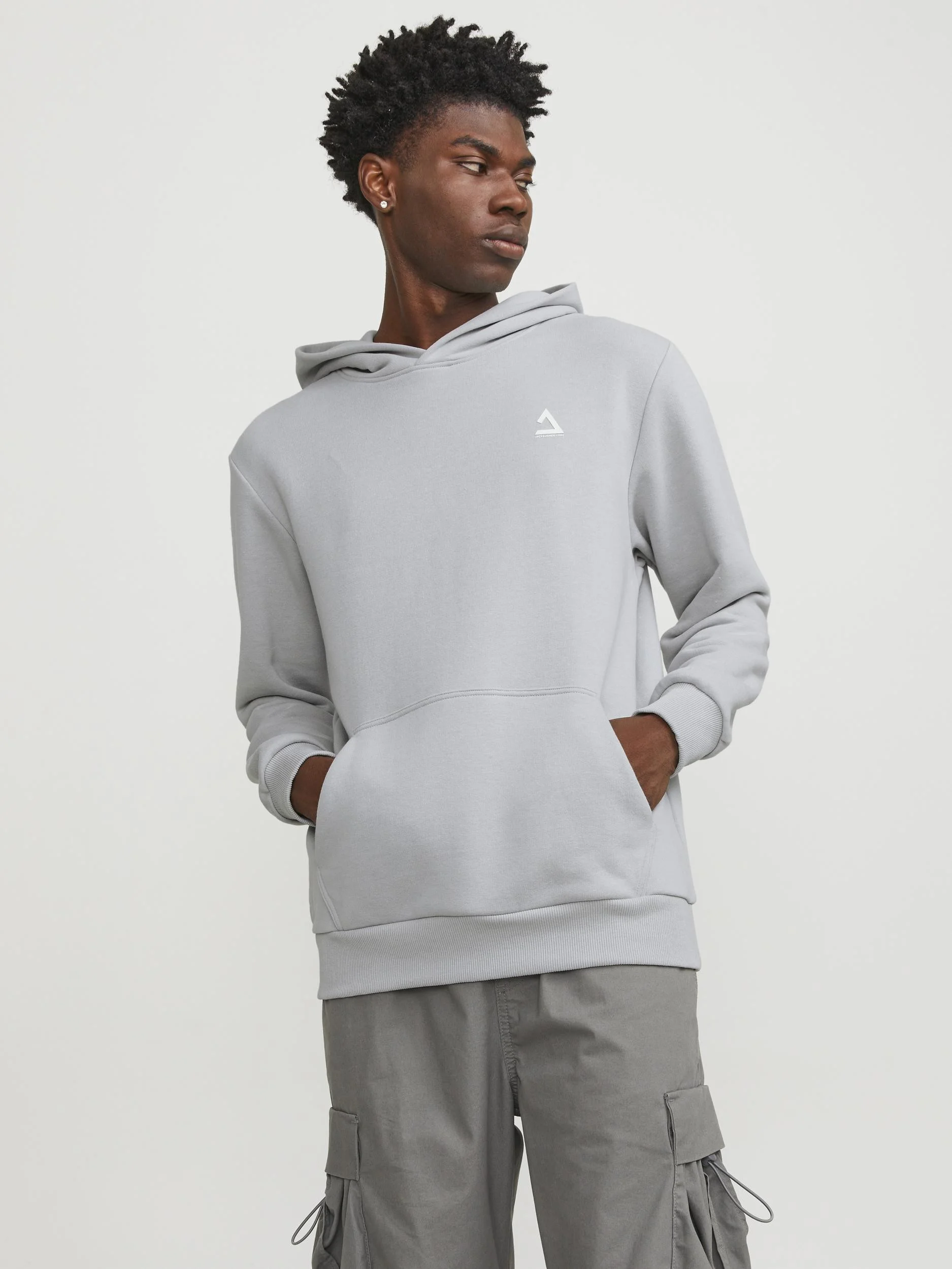 Jack & Jones - JCOTRIANGLE SWEAT HOOD SN Jack & Jones - JCOTRIANGLE SWEAT HOOD SN