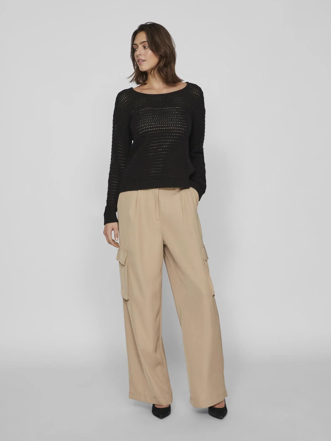 VILA - VIBELLISINA BOATNECK L/S KNIT... VILA - VIBELLISINA BOATNECK L/S KNIT...