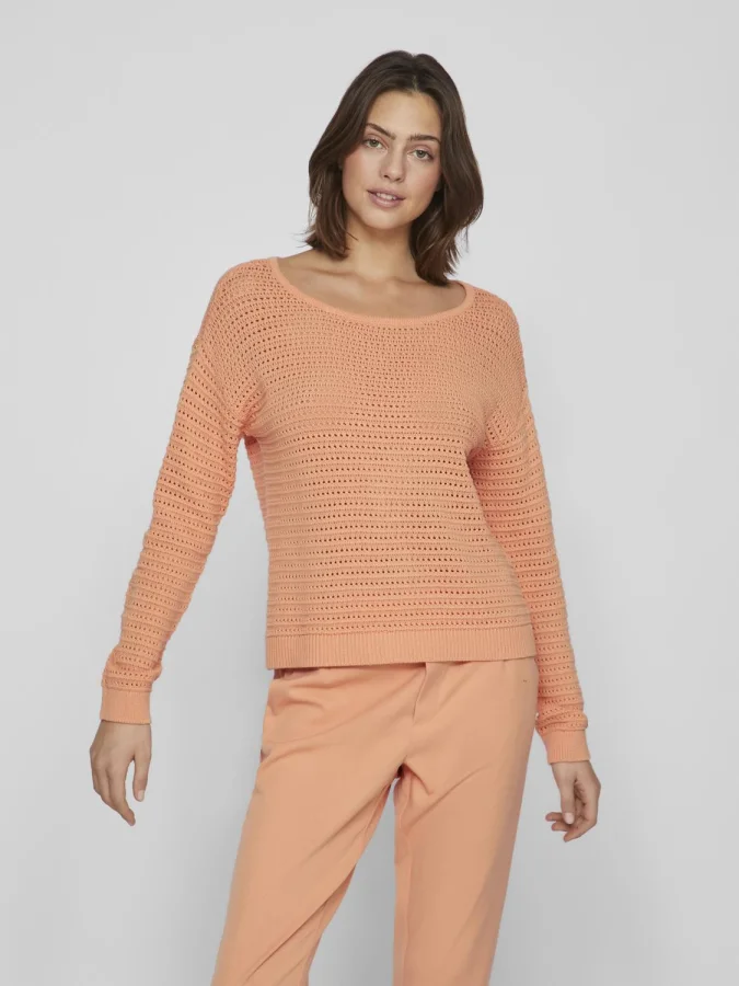 VILA - VIBELLISINA BOATNECK...