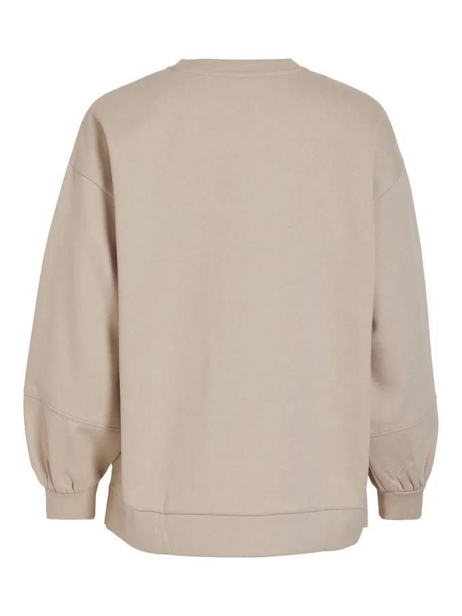 VILA - VIHURIA L/S SWEAT/R 2