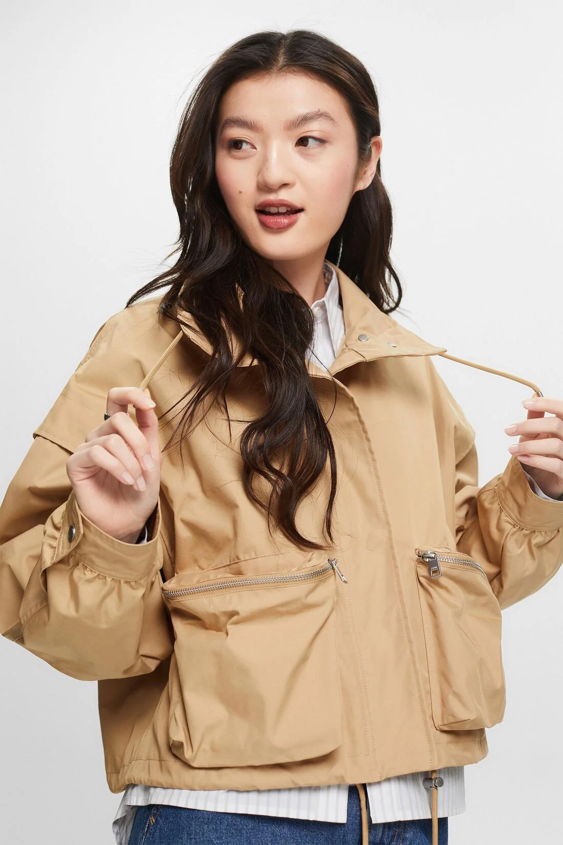ESPRIT - Cotton-Blend Jacket ESPRIT - Cotton-Blend Jacket