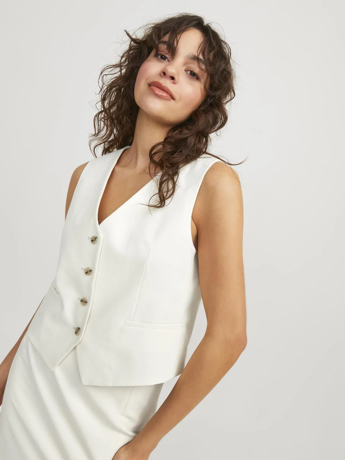 JJXX - JXMARY SHORT WAISTCOAT TLR JJXX - JXMARY SHORT WAISTCOAT TLR