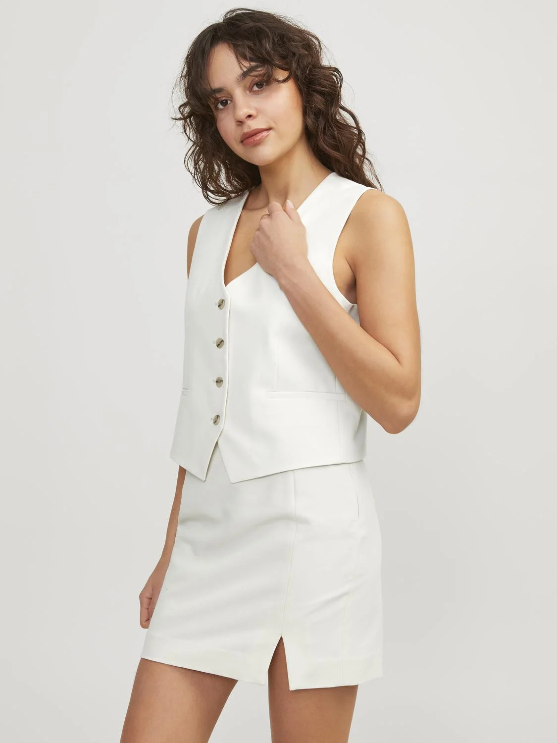 JJXX - JXMARY SHORT WAISTCOAT TLR JJXX - JXMARY SHORT WAISTCOAT TLR