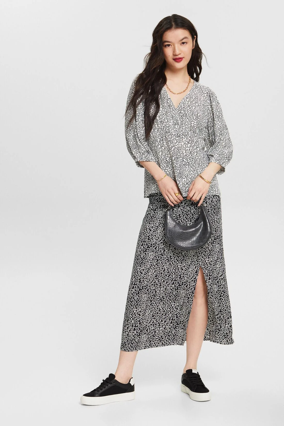 ESPRIT - Printed Crêpe... 2