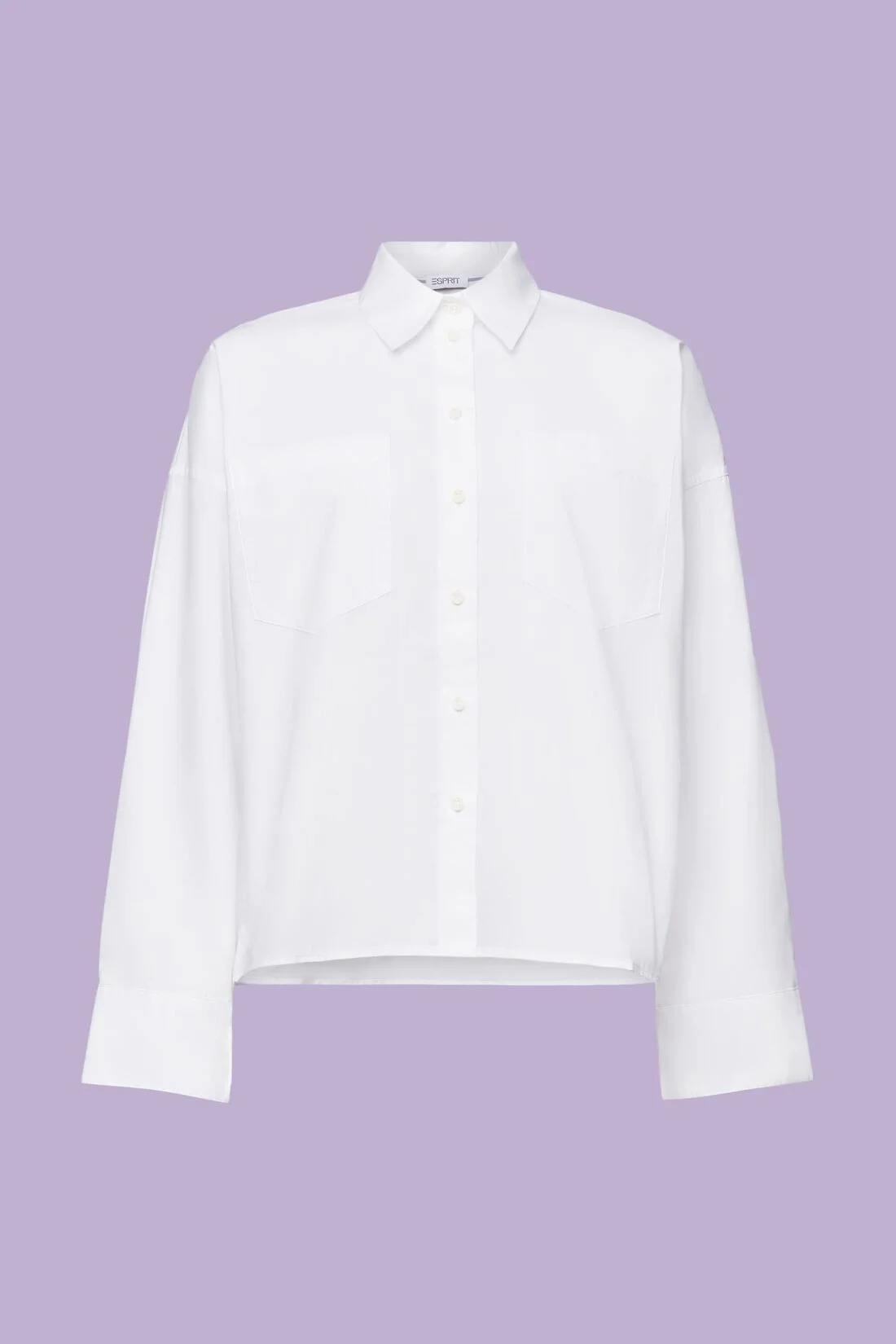 ESPRIT - Cotton-Poplin Button-Down Shirt ESPRIT - Cotton-Poplin Button-Down Shirt