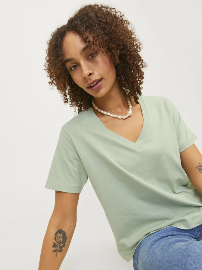 JJXX - JXANNIE REG VNECK SS... 2