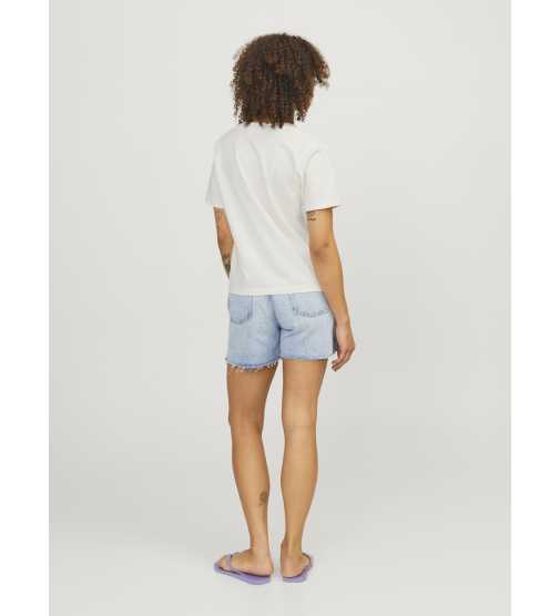 Köp JJXX JXBELLE TIGHT SS TEE JRS NOOS - Bright White