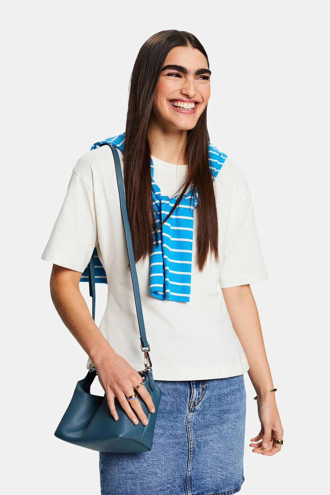 ESPRIT - Waisted Crewneck...