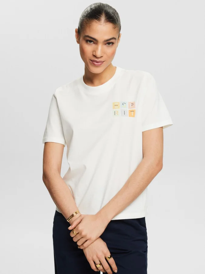 ESPRIT - Logo Jersey T-Shirt