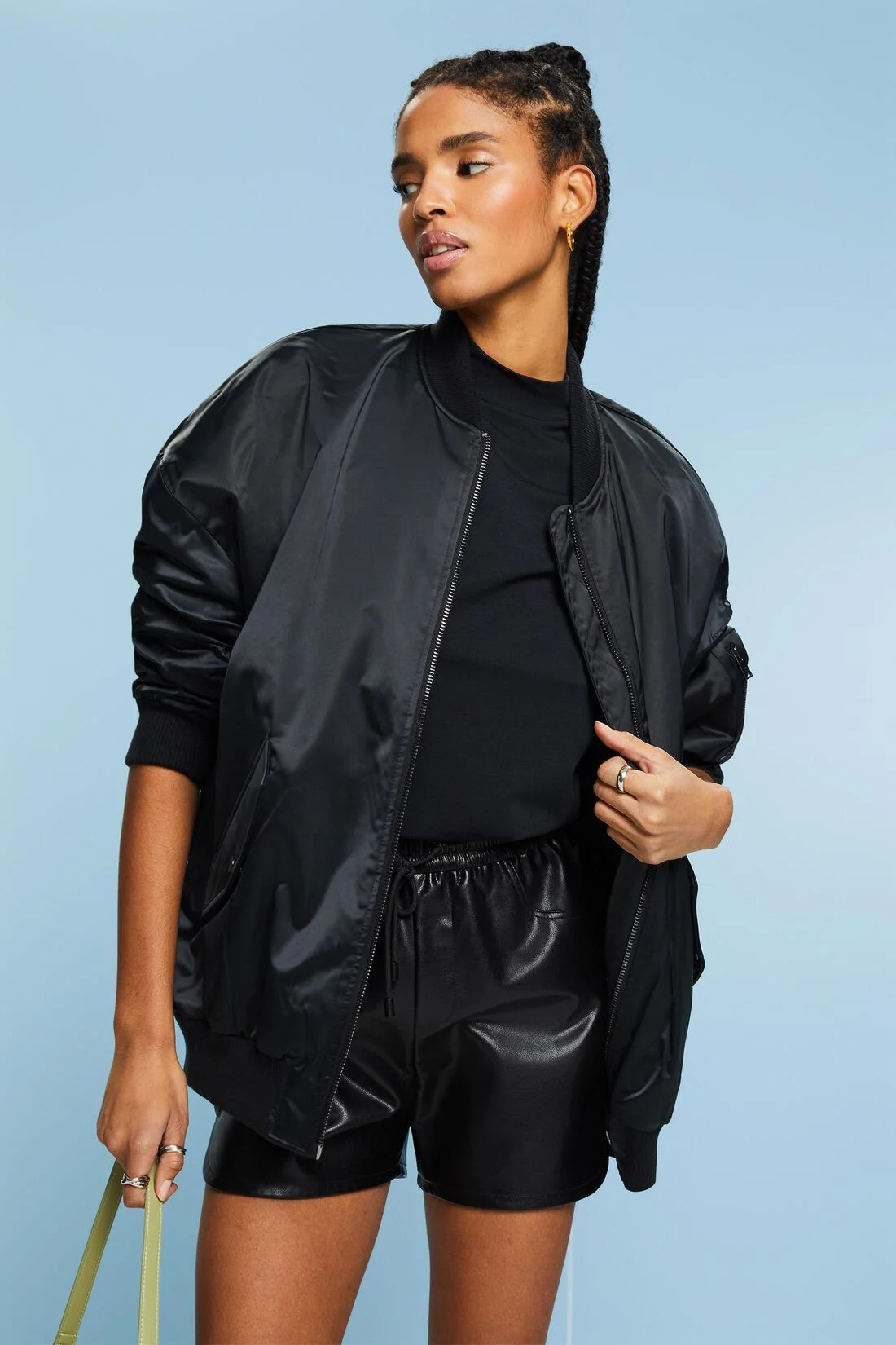 ESPRIT - Mock Neck Jersey T-Shirt ESPRIT - Mock Neck Jersey T-Shirt