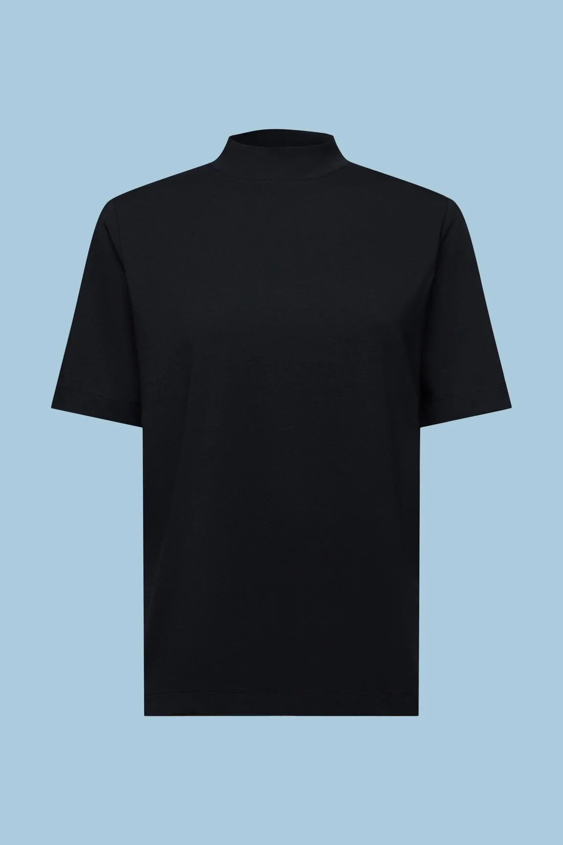 ESPRIT - Mock Neck Jersey T-Shirt ESPRIT - Mock Neck Jersey T-Shirt