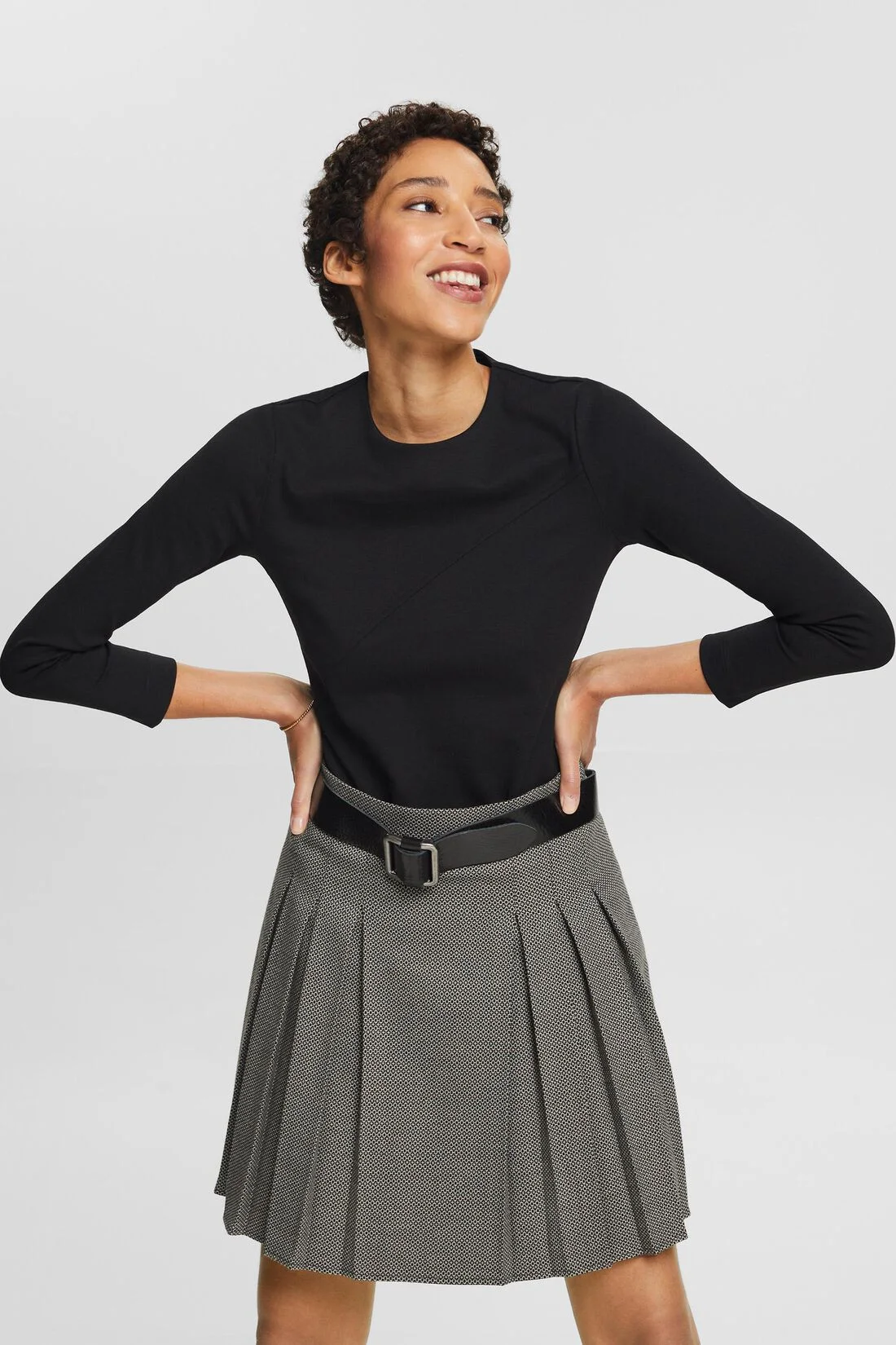 ESPRIT - Long-Sleeve Punto Top ESPRIT - Long-Sleeve Punto Top
