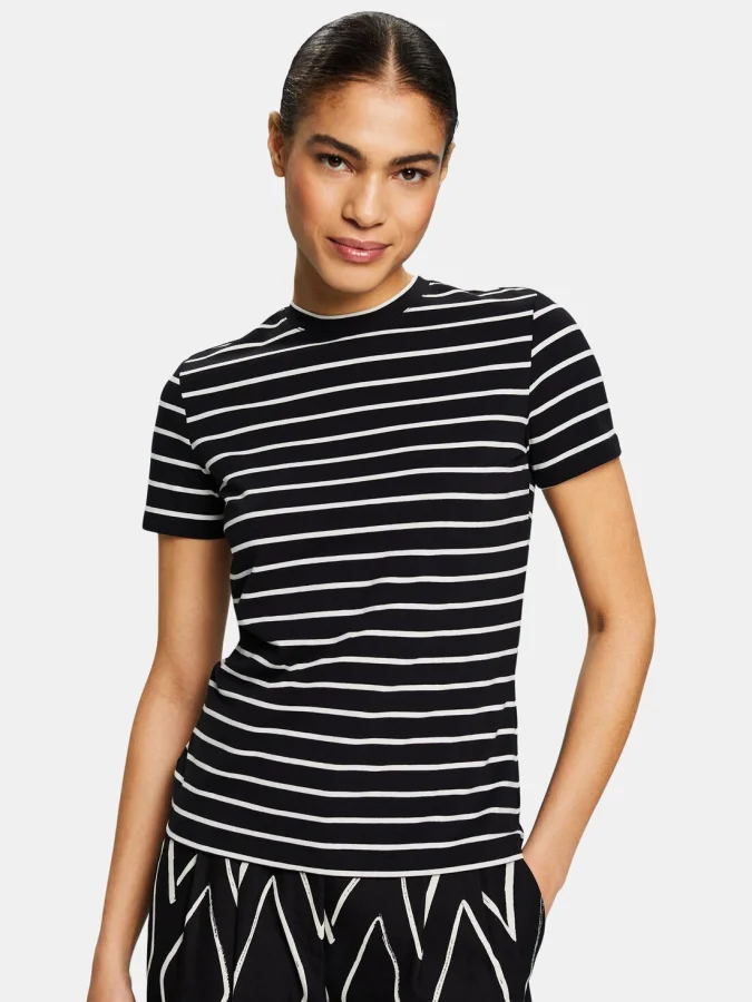 ESPRIT - Striped Crewneck Top