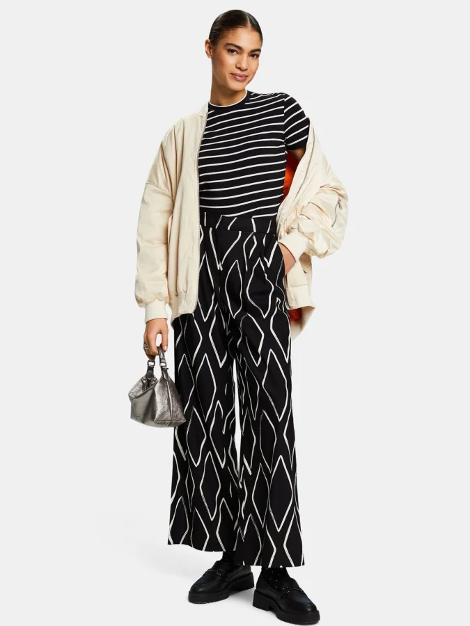 ESPRIT - Striped Crewneck Top 2