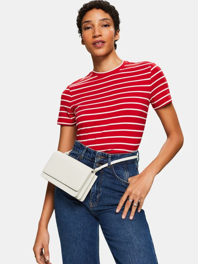 ESPRIT - Striped Crewneck Top